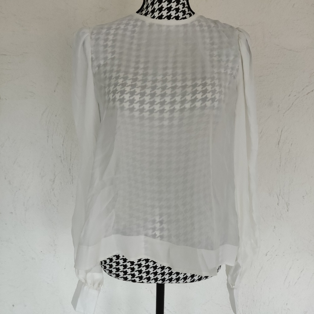 SOLD kate spade silk blouse top xl